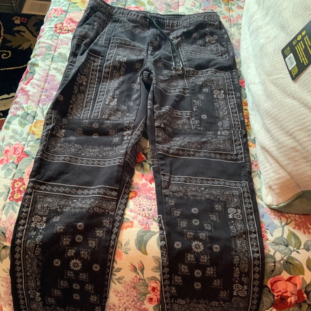 Zara mens pull on pants